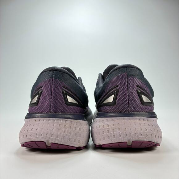 Brooks Glycerin 19 Gray Purple Lace Up Running Shoes 1203431B572 Womens Size 9.5 - Picture 5 of 10